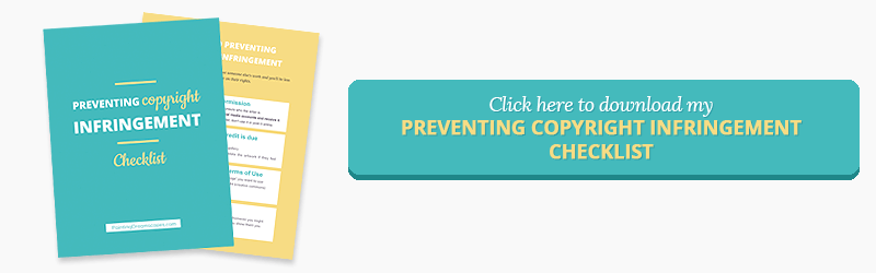 how to prevent copyright infringement checklist for artists download button preview