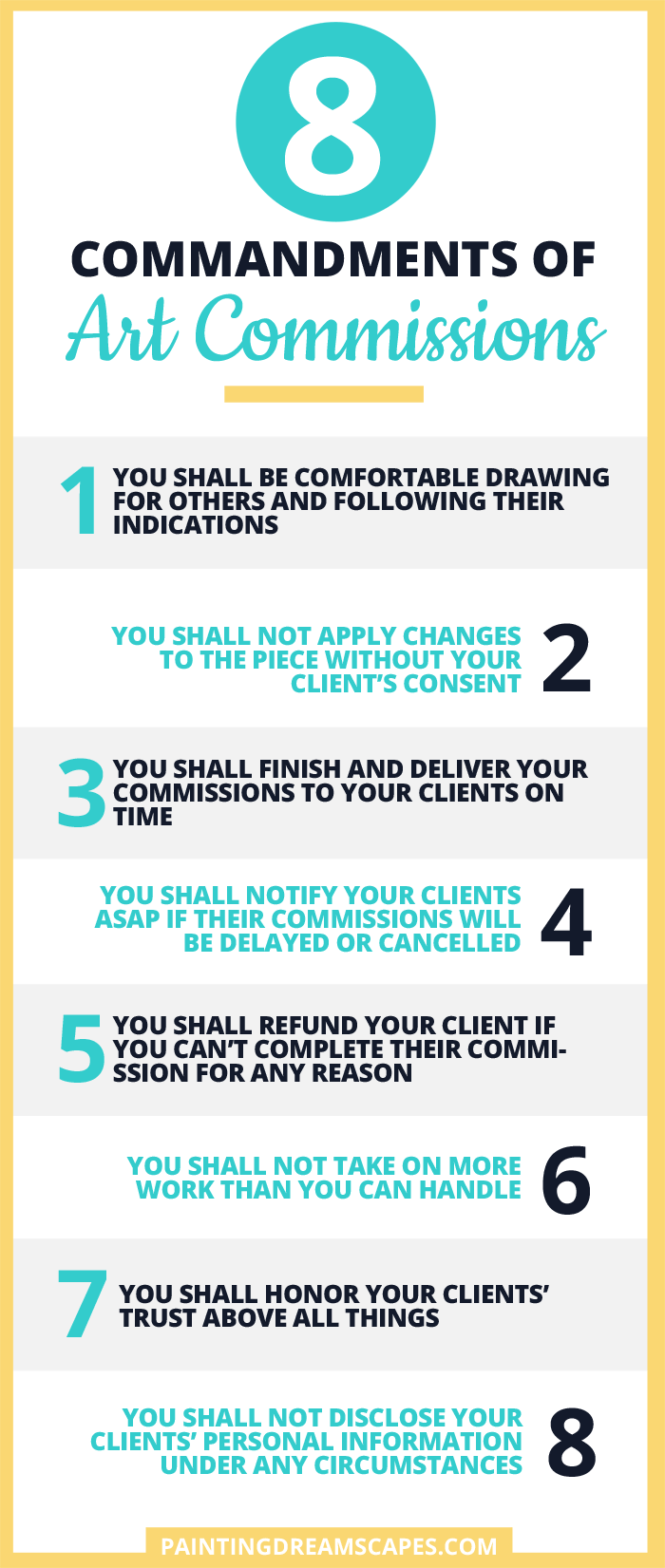 Turning art into your career with commissions Learn the best practices to keep a happy client