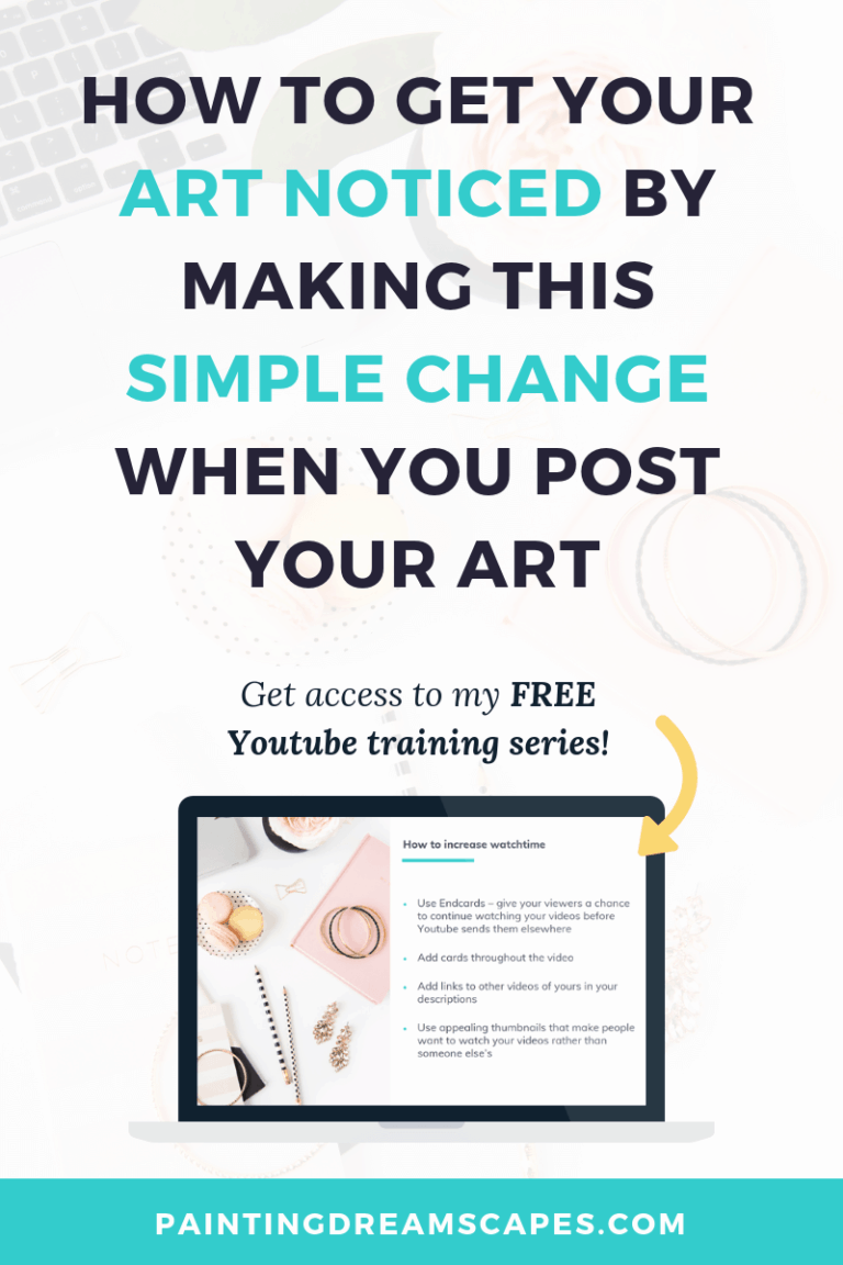 How to get your art noticed SEO tips for artists Painting Dreamscapes