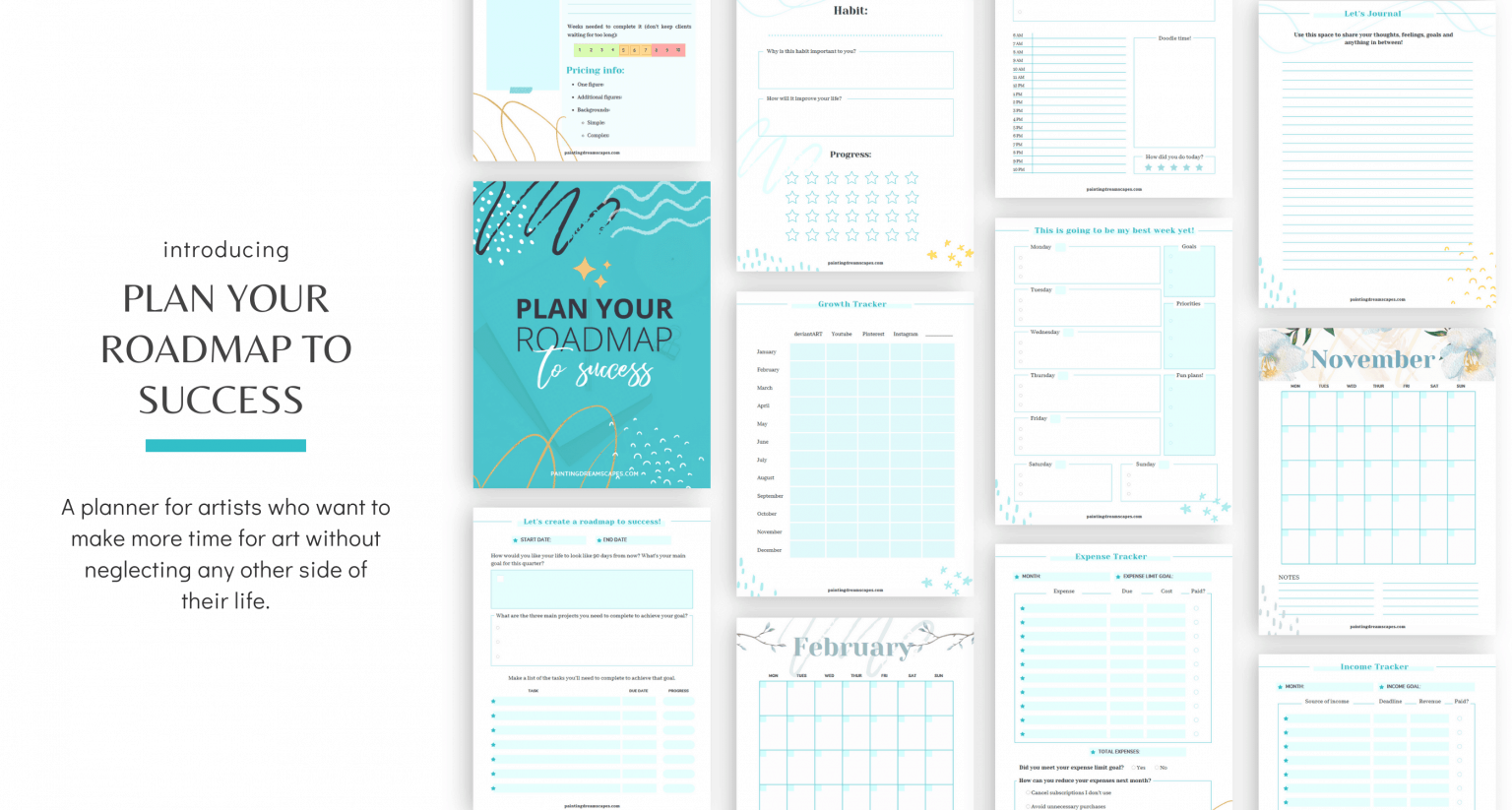 How to get rid of Art Block so that you can have fun drawing again! Painting Dreamscapes